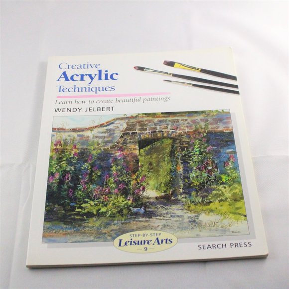 The Book of Creative Acrylic Techniques (step- by Step Leisure Arts) - Picture 1 of 2